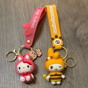 Hello Kitty and Friends Keychains